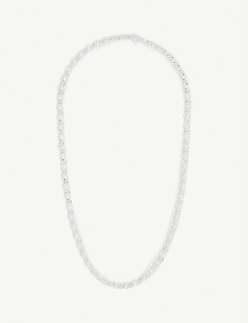 HATTON LABS: Diamond Cut sterling-silver necklace