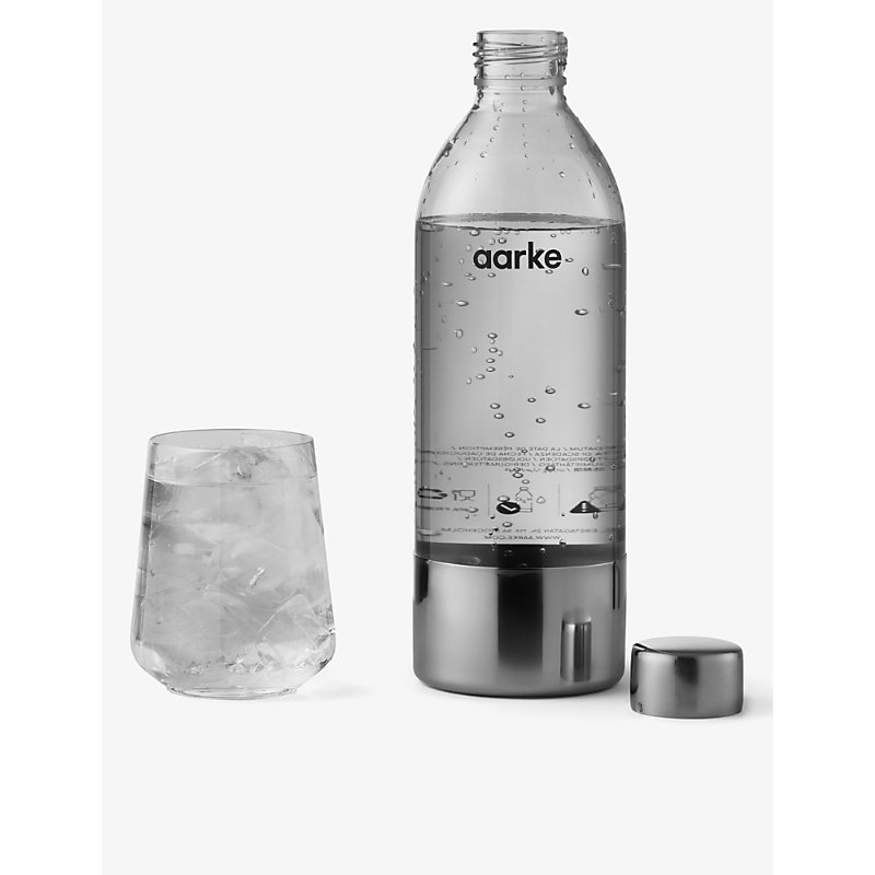 Shop Aarke Reuseable Steel Plastic And Stainless-steel Water Bottle 800ml