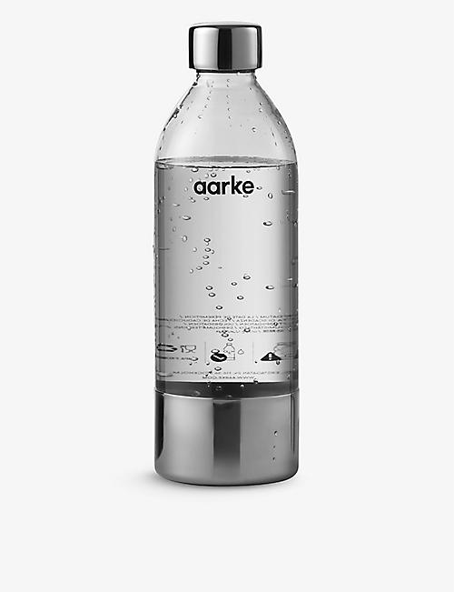 AARKE: Reuseable steel plastic and stainless-steel water bottle 800ml