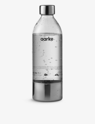 AARKE REUSEABLE STEEL PLASTIC AND STAINLESS-STEEL WATER BOTTLE 800ML,44312268