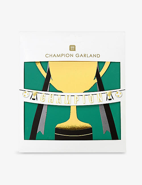 TALKING TABLES: Party Champion paper garland 3.5m