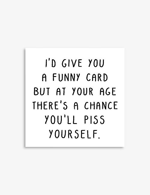 CENTRAL 23: Central 23 I’d Give You a Funny Card… 贺卡 14.5 厘米 x 14.5 厘米