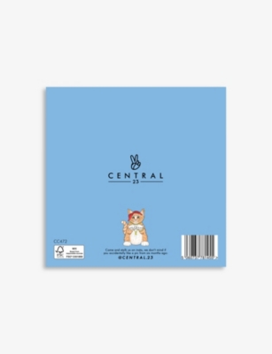 CENTRAL 23: Gangsta Cat Happy Birthday Card 14.5cm