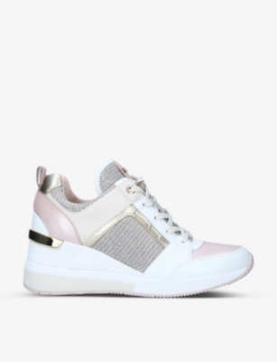michael kors heeled trainers