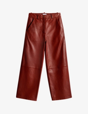 CLAUDIE PIERLOT Cabaret high rise flared cut trousers