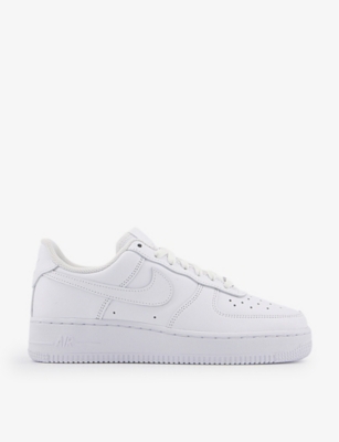 Air Force 1 leather low trainers