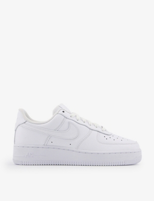 Air Force 1 leather trainers