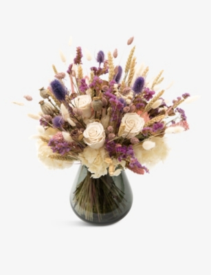 YOUR LONDON FLORIST: Exclusive Can’t Help Falling in Love dried arrangement with vase