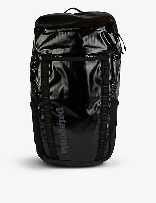 PATAGONIA: Black Hole recycled-polyester logo-print backpack 32L