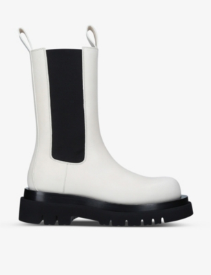Bottega Veneta The Lug Chunky Sole Boots In Multi