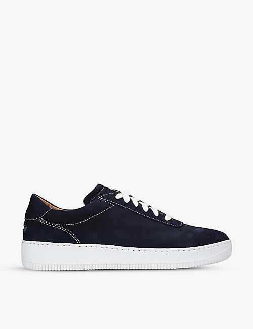 UNSEEN FOOTWEAR: Clement suede low-top trainers
