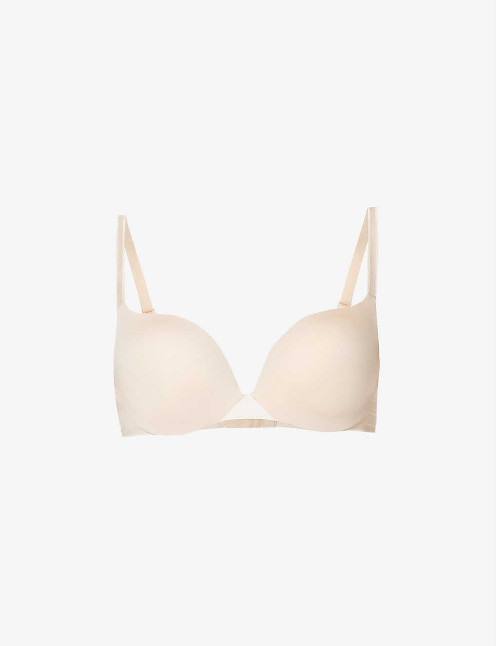 Chantelle Essen Stretch-woven Push-up Bra In Nude (lingerie)