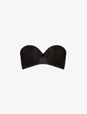 Chantelle Essen Strapless Stretch-woven Bra In Black