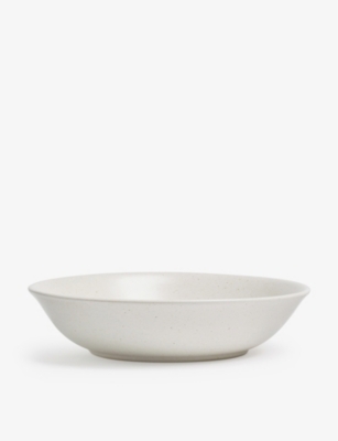 MONOWARE: Glazed stoneware grain bowl 21.8cm