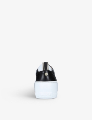 carvela joyful black trainers