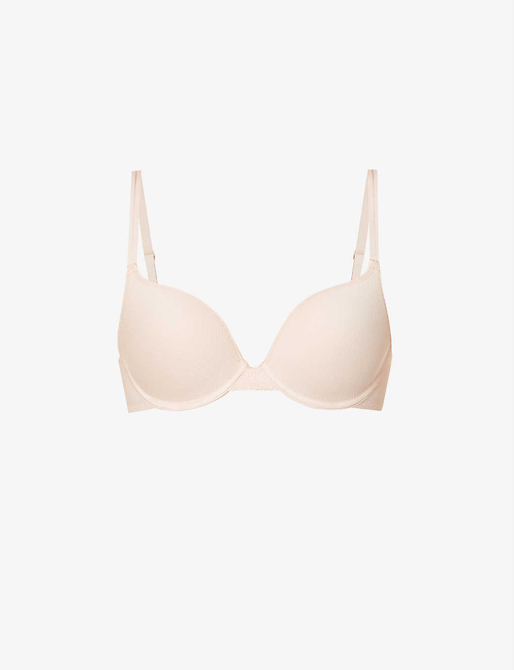 Passionata Dream Today Stretch-woven Push-up Bra In 0rg Soft Pink