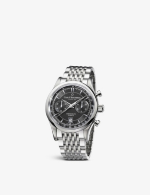 Shop Carl F Bucherer Men's Steel 00.10919.08.33.21 Manero Flyback Stainless-steel Automatic Watch