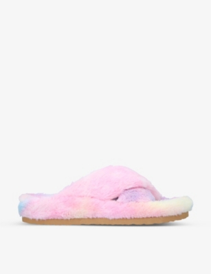 Steve madden cheap slippers fur