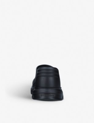 GIVENCHY: Marshmallow rubber wedge sandals
