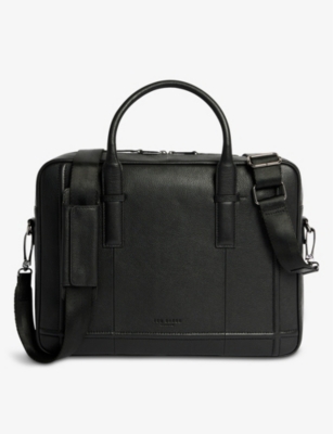 ted baker hooston leather document bag