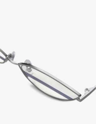 GENTLE MONSTER: Poxi 02 acetate and metal cat-eye-frame sunglasses