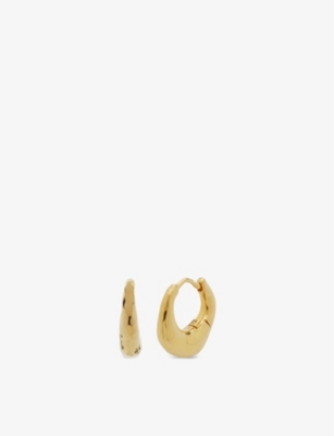 Monica Vinader Deia 18ct Gold-plated Vermeil Silver Earrings