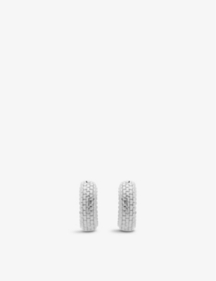 Monica Vinader Doina Sterling Silver Huggie Earrings