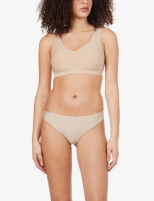 SIMONE PERELE: Uniq mid-rise microfibre thong