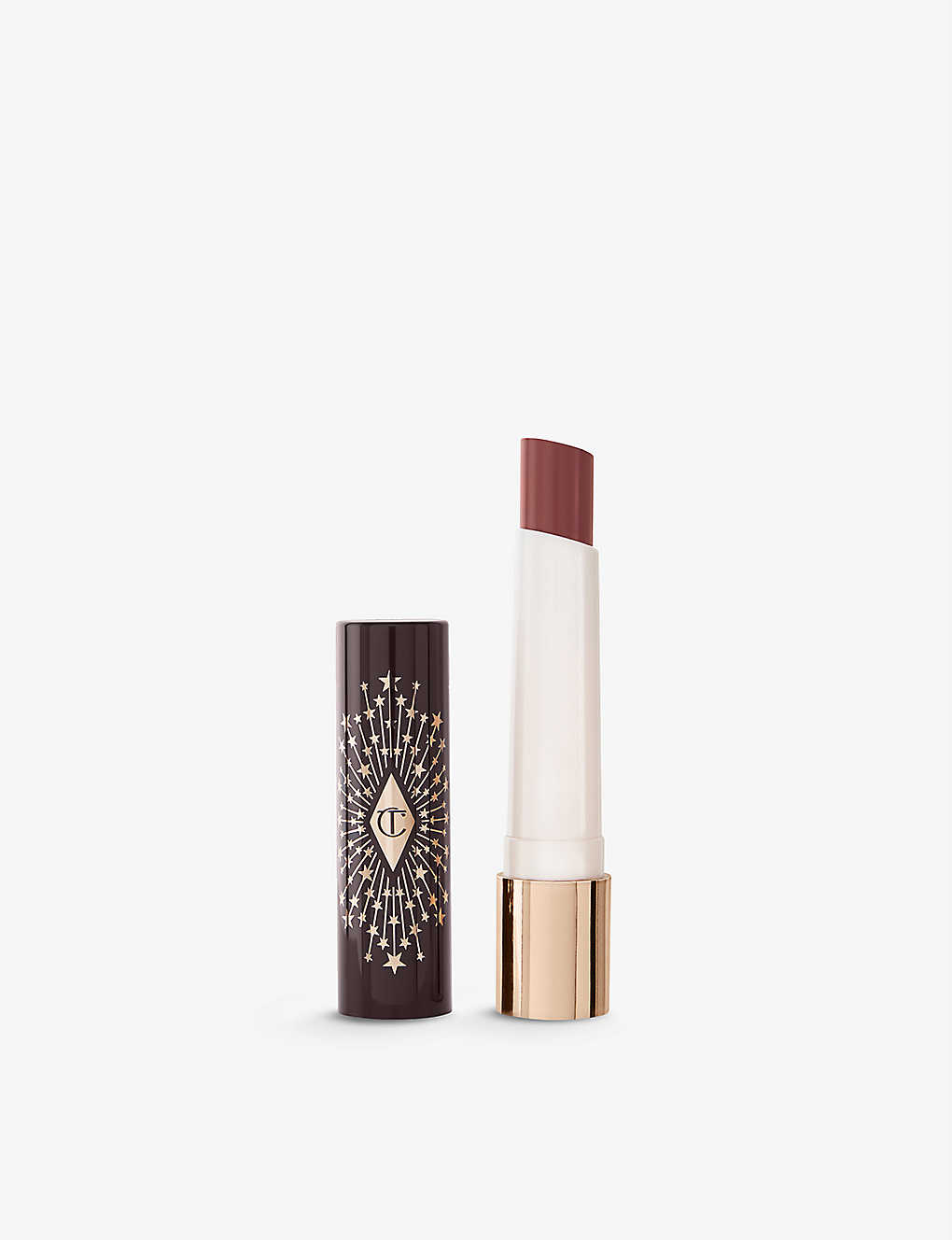 Charlotte Tilbury Hyaluronic Happikiss Lipstick Gloss Balm 2.5g In Happipetal