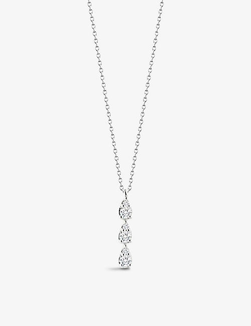 THE ALKEMISTRY: Dana Rebecca Sophia Ryan 14ct white-gold and diamond necklace