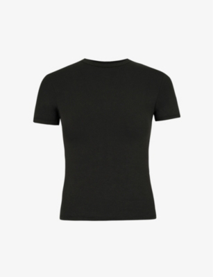 Skims Black Cotton 2.0 Jersey T-shirt