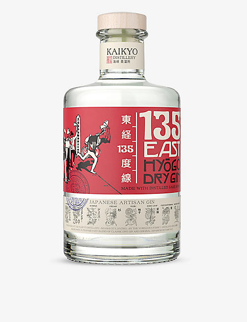 GIN: 135 East Hyogo Japanese dry gin 700ml