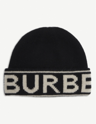 burberry logo hat