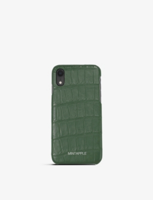 Alligator-embossed l...