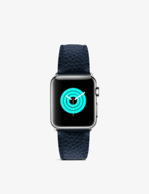 MINTAPPLE: Apple Watch top-grain leather strap 38mm/40mm/41mm