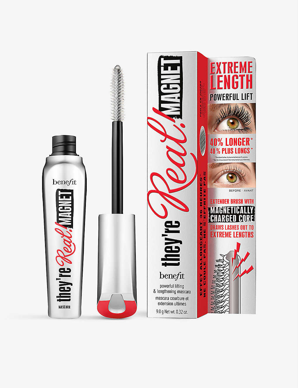 Benefit Black They're Real! Magnet Mascara Mini 4.5g
