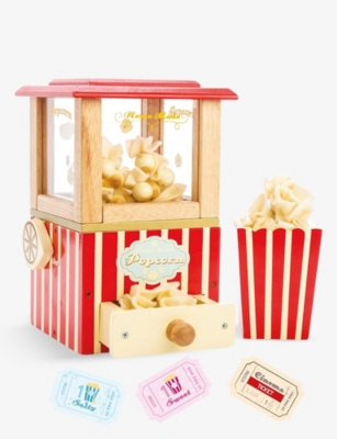 LE TOY VAN: Vintage Popcorn Machine wooden toy set