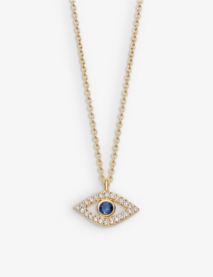 Evil eye store necklace selfridges