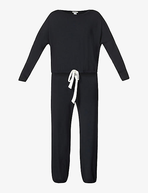 EBERJEY: Gisele Slouchy stretch-jersey pyjama set