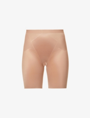 SPANX high-waisted Stretch Shorts - Farfetch