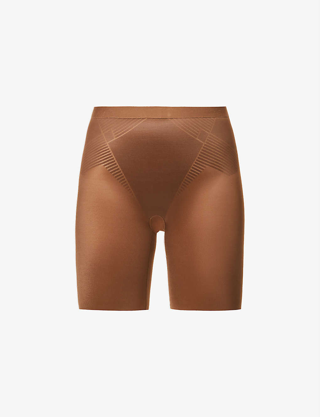 Spanx Thinstincts® 2.0 High-rise Stretch-woven Shorts In Chesnut Brown