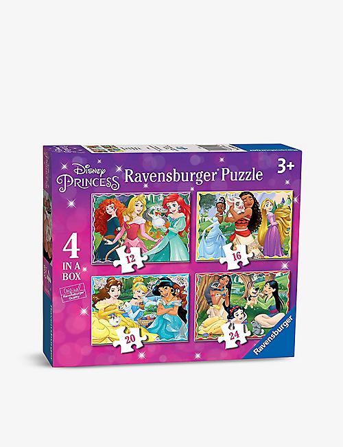 DISNEY PRINCESS: Disney Princess 4-In-1 puzzle box