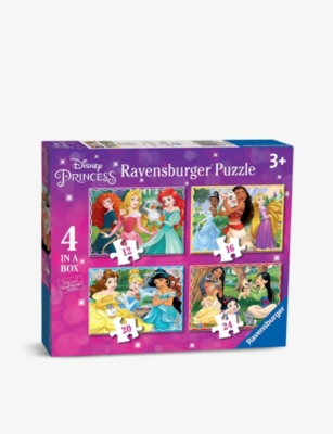 Disney Princess Disney Princess 4 In 1 Puzzle Box