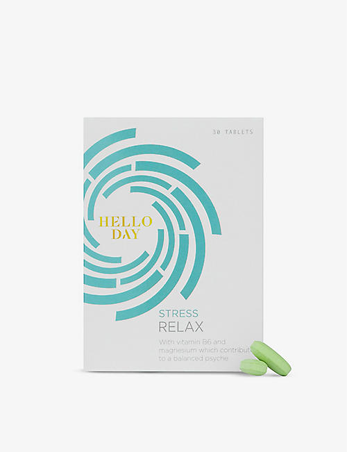HELLO DAY: Stress Relax vegan tablets 24.7g