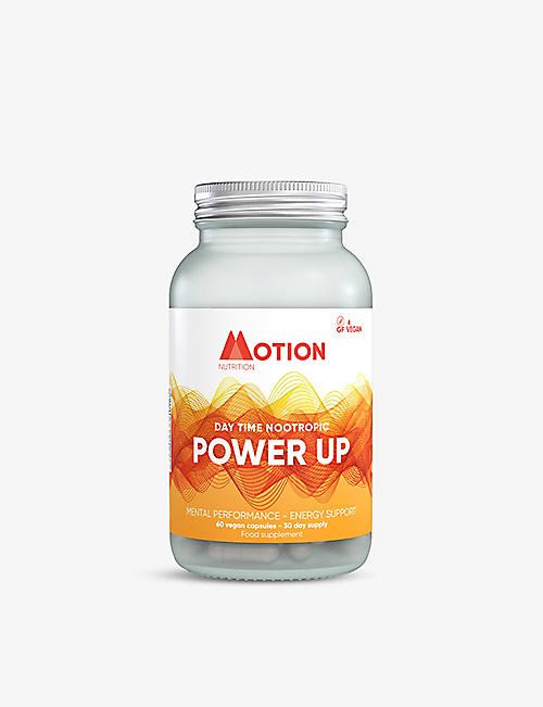 MOTION NUTRITION: Power Up supplements 60 capsules