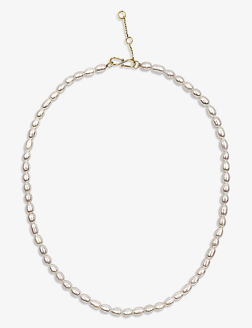 DAPHINE: Gia baroque pearl necklace