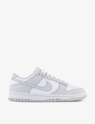 NIKE: Dunk Low leather low-top trainers