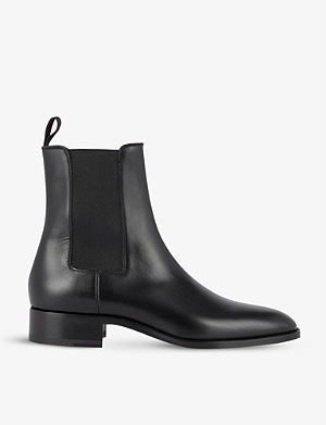 Selfridges & Co Men Shoes Boots Ankle Boots Gin leather ankle boots 