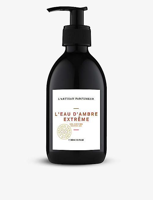 LARTISAN PARFUMEUR: L'Eau D'Ambre Extrême scented shower gel 300ml