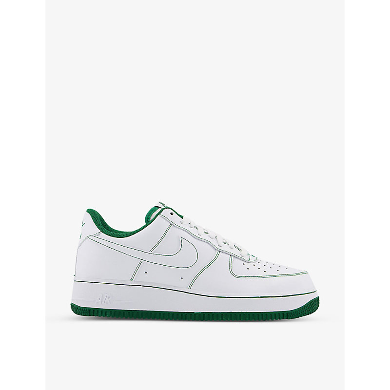 NIKE AIR FORCE 1 '07 LEATHER TRAINERS,R03738406